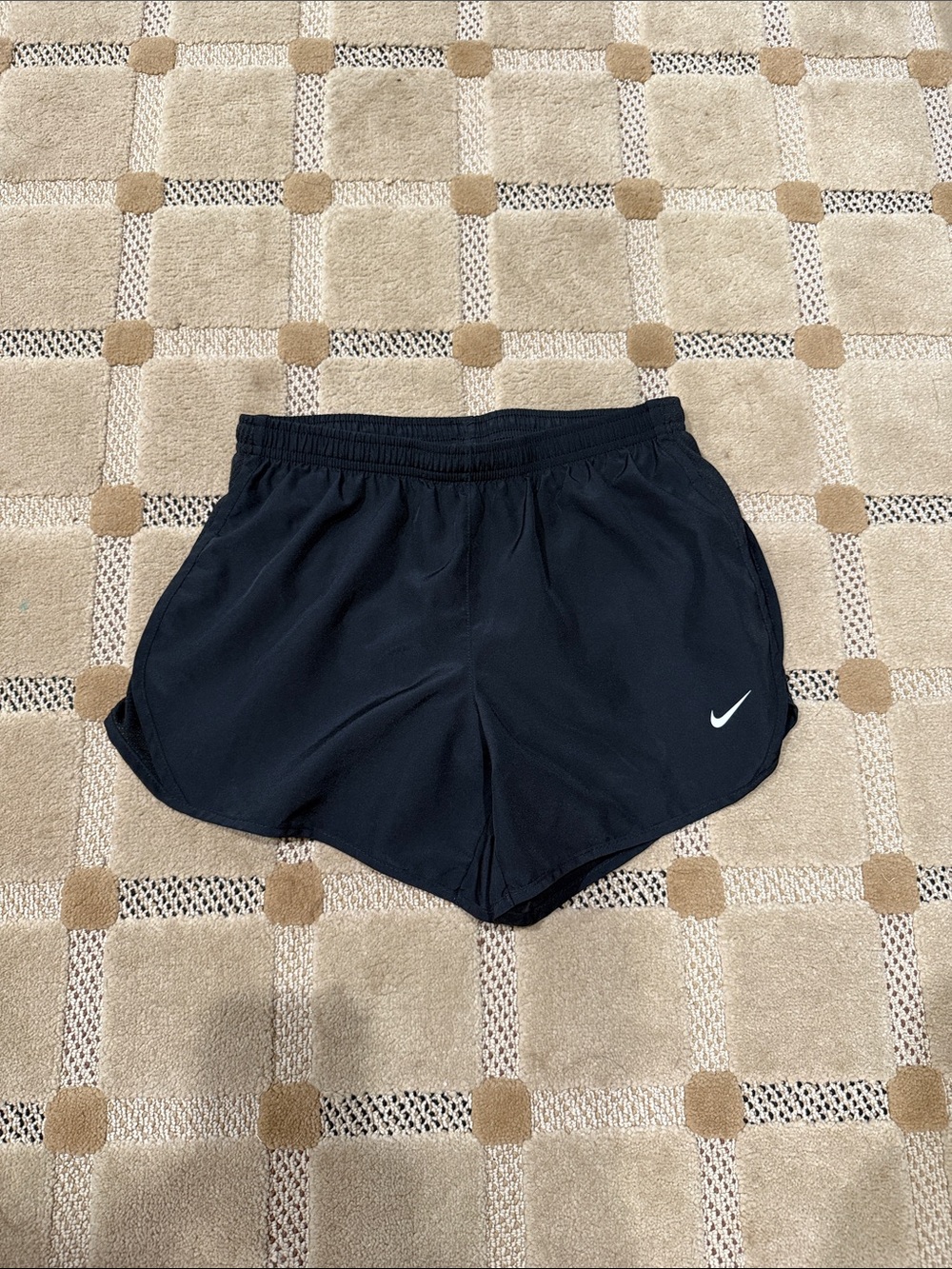 Nike YOUTH LARGE Black Running Tempo Shorts Brand New no tags
